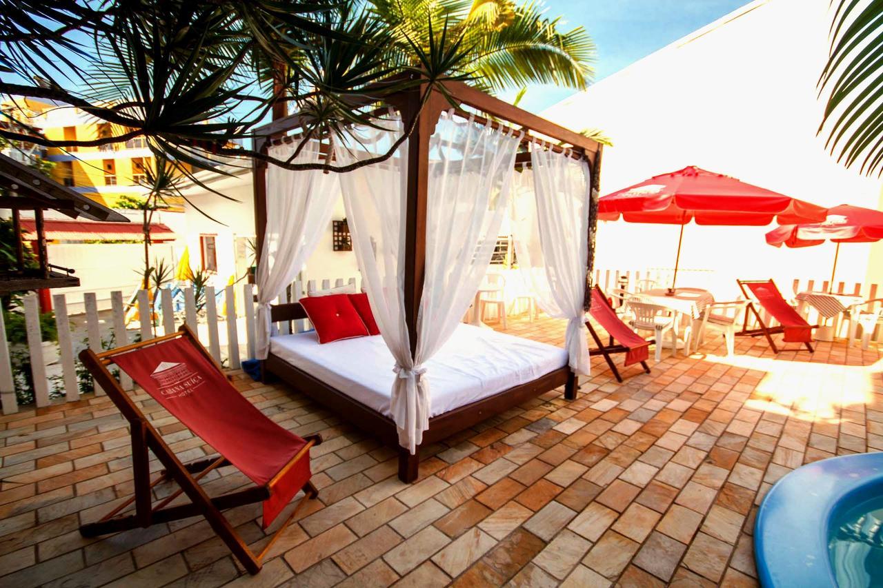 Hotel Cabana Suica Guaratuba Esterno foto