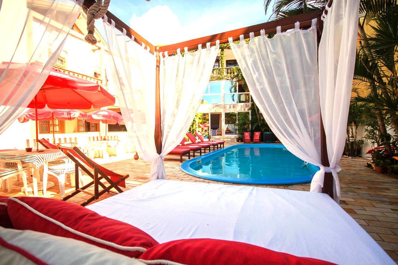 Hotel Cabana Suica Guaratuba Esterno foto